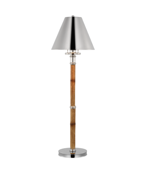 Lampe Dalfern Nickel Bambou Abat-Jour Nickel en ligne des produits 