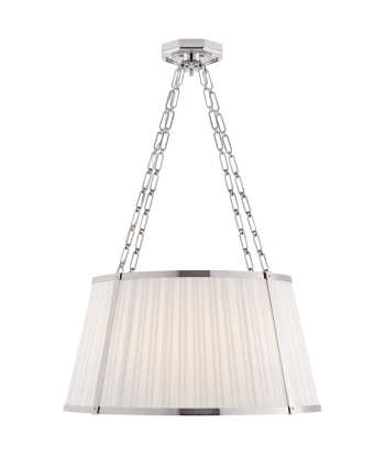 Suspension Windsor Large Nickel basket pas cher