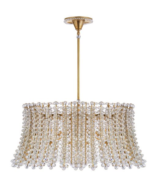 Lustre Serafina Large Laiton pas chere