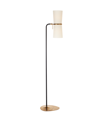 Lampadaire Clarkson Laiton Noir acheter en ligne