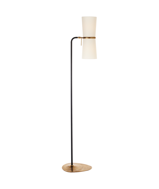 Lampadaire Clarkson Laiton Noir acheter en ligne