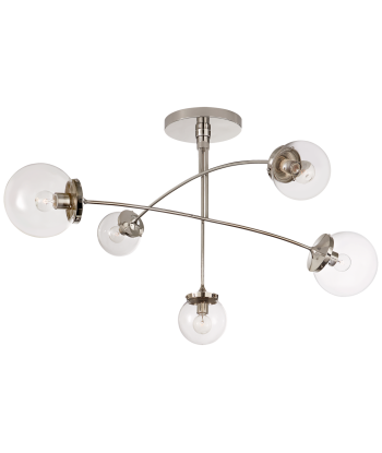 Chandelier Prescott Mobile Medium Nickel Comparez plus de prix