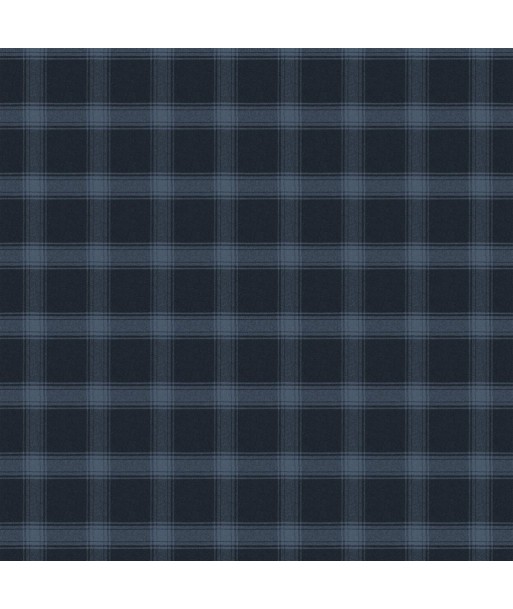 Tissu RL Doublebrook Plaid Midnight 50% de réduction en Octobre 2024