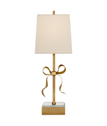 Lampe de table Ellery Gros-Grain Laiton de pas cher