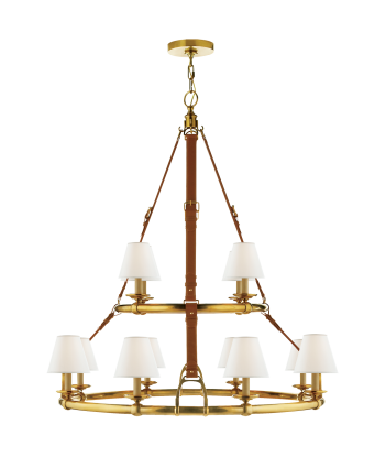 Chandelier Double Westbury Laiton sur le site 