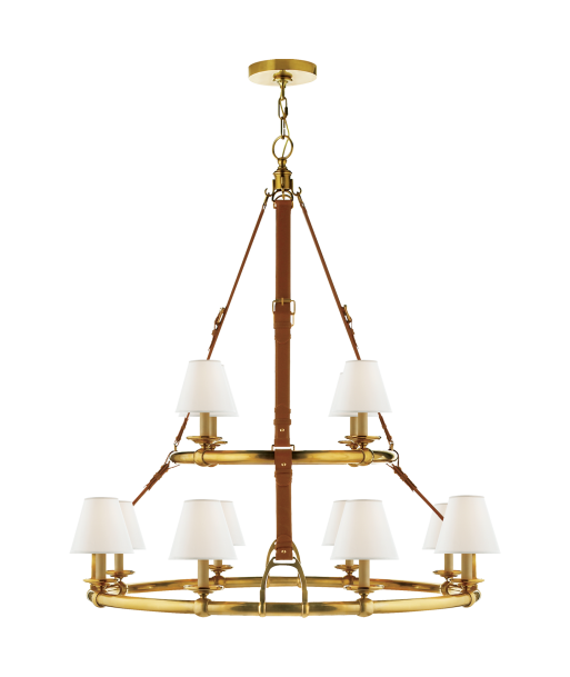 Chandelier Double Westbury Laiton sur le site 