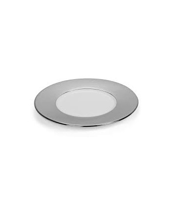 Assiette Somerville Platine de pas cher