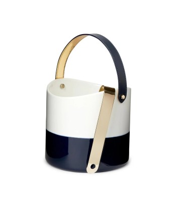 Seau à glace en porcelaine Wyatt Navy store