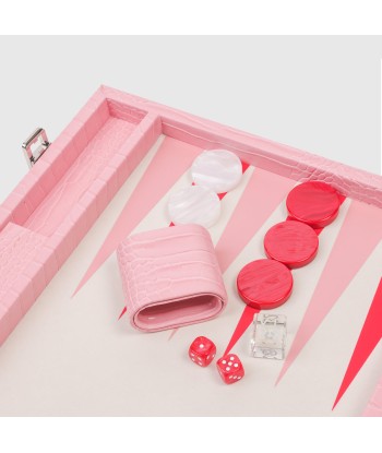 Backgammon Alligator Rose Flamingo - Large prix