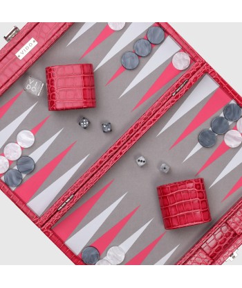 Backgammon Alligator Framboise - Medium en ligne