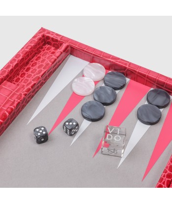 Backgammon Alligator Framboise - Medium en ligne