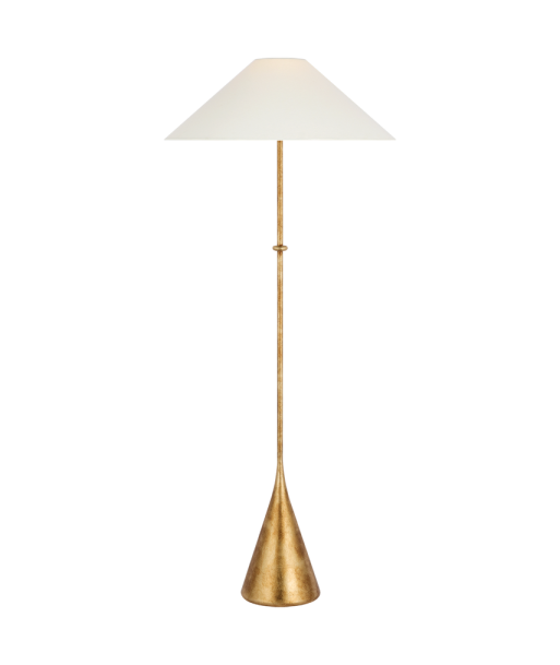 Lampadaire Zealous 62” Doré et Lin suggérées chez