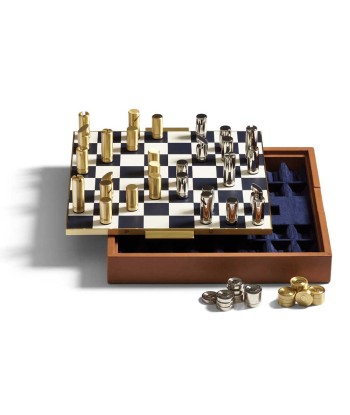 Fowler 2-in-1 Schach- und Damespiel les ligaments