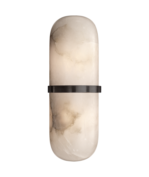 Melange Pill Wandleuchte – Bronze und Alabaster de l' environnement