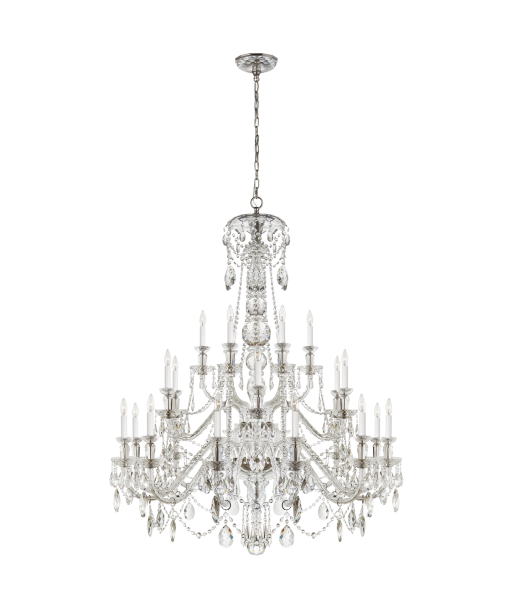 Lustre Daniela 3 niveaux Cristal destockage